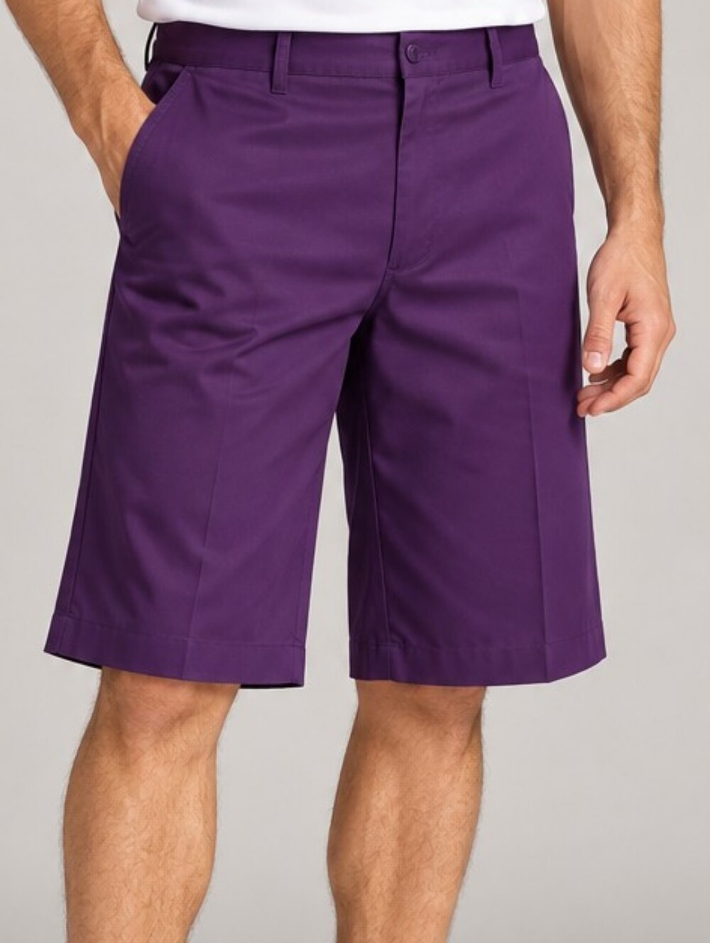 🥝Linea Uomo Blackberry Purple Bermuda Shorts – Men’s Size 32